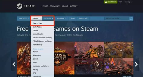 how to get games on steam free